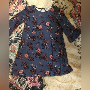 Women’s size extra large new with tags pink rose dress